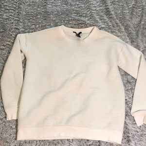 Forever21 white sweatshirt